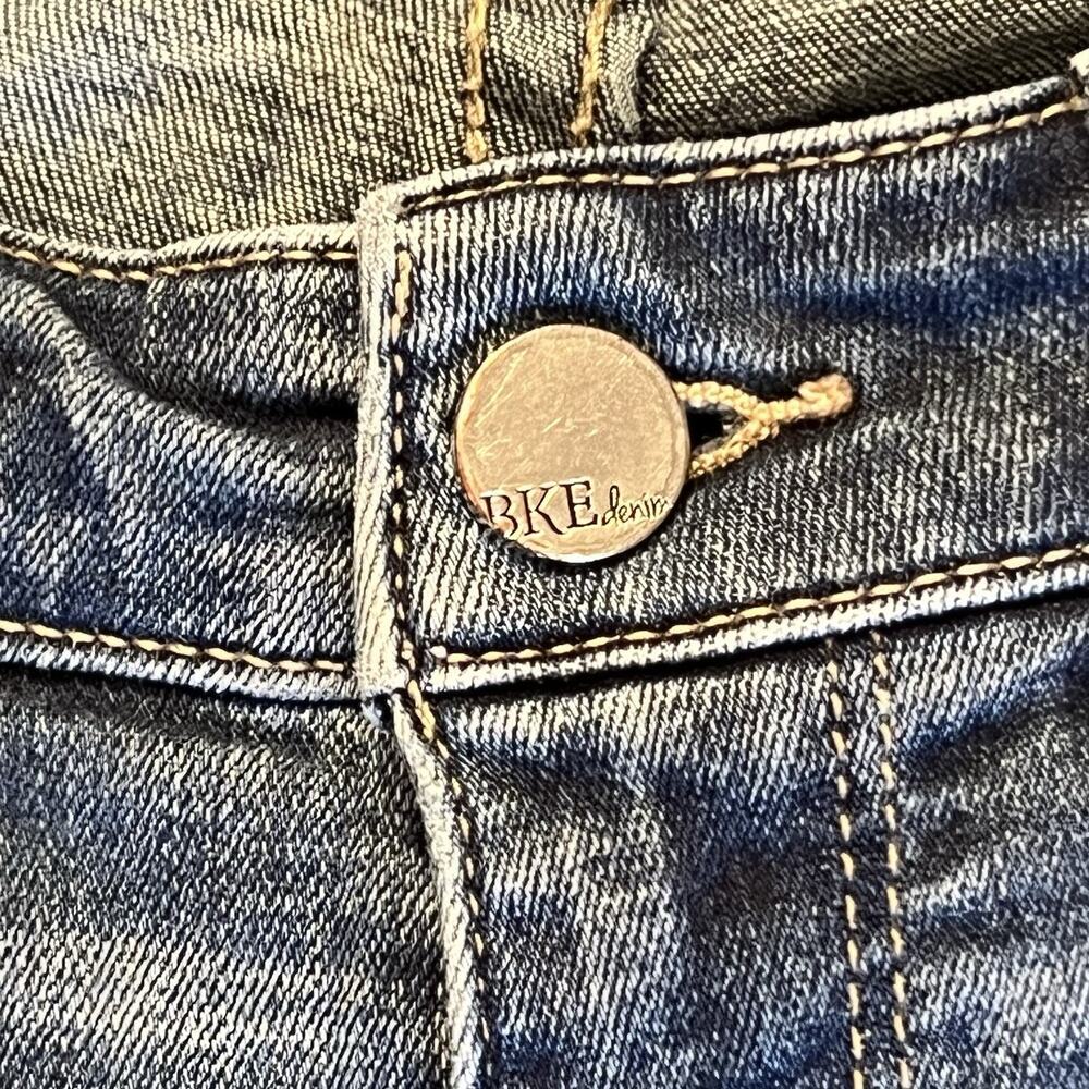 BKE Payton Jeans Universal Fit Mid-Rise Tailored Bootcut Size 25 Low Rise y2k - Picture 12 of 16